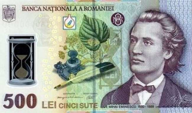 eminescu bancnotă